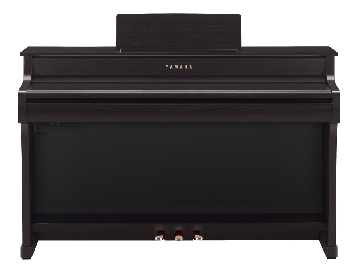 yamaha clavinova clp 835 rosewood closed