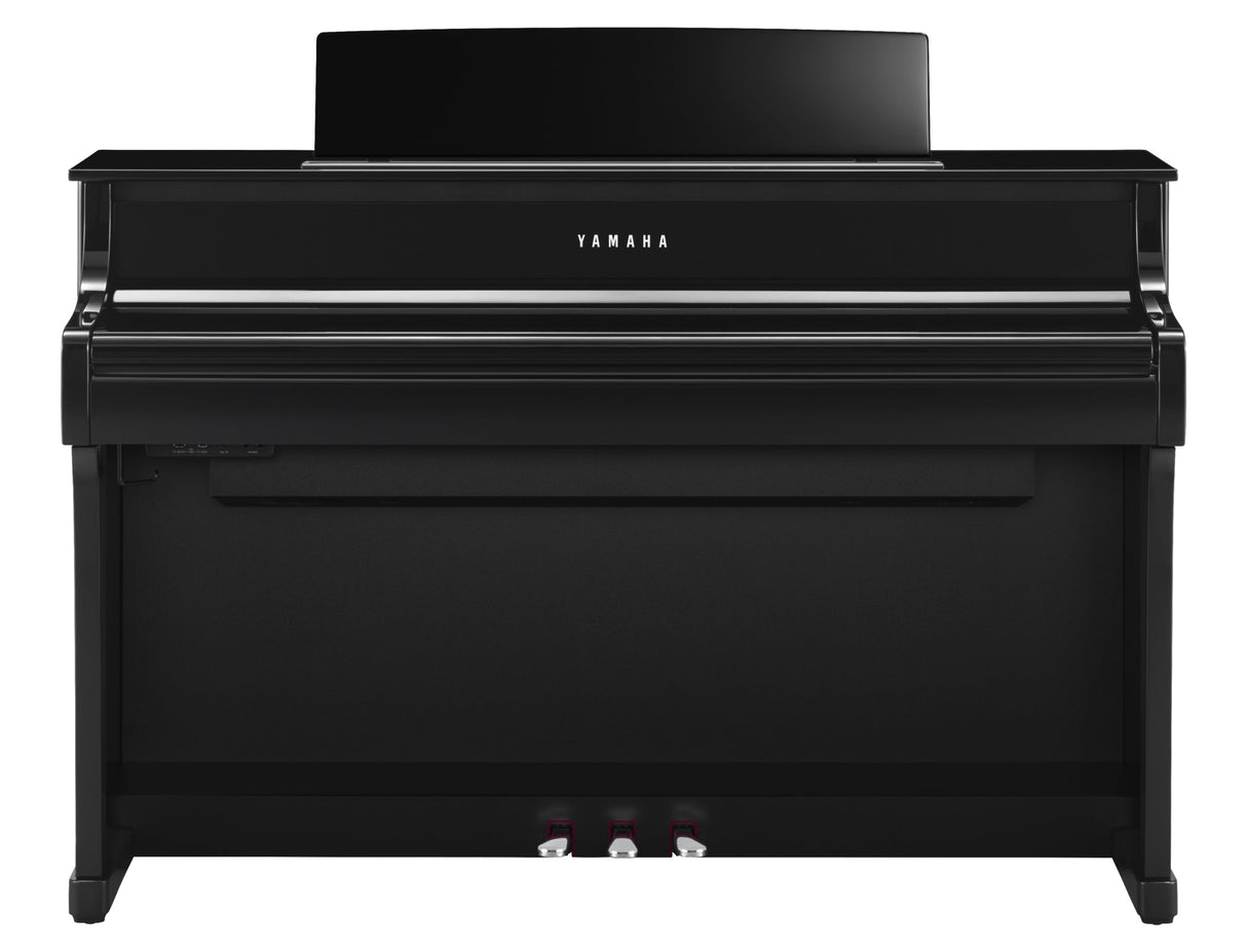 yamaha clavinova clp 875 polished ebony closed