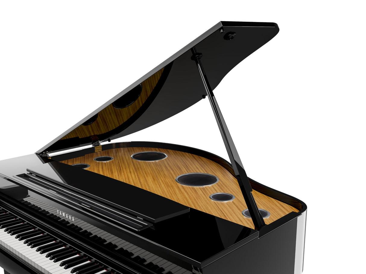 yamaha clavinova clp 895gp polished ebony lid