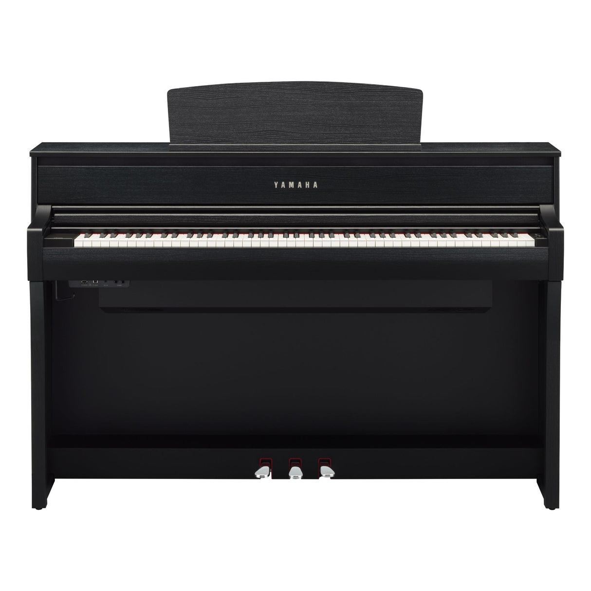 yamaha clavinova clp 775 matte black front