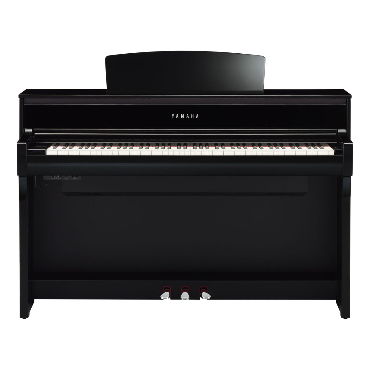 yamaha clavinova clp 775 polished ebony front