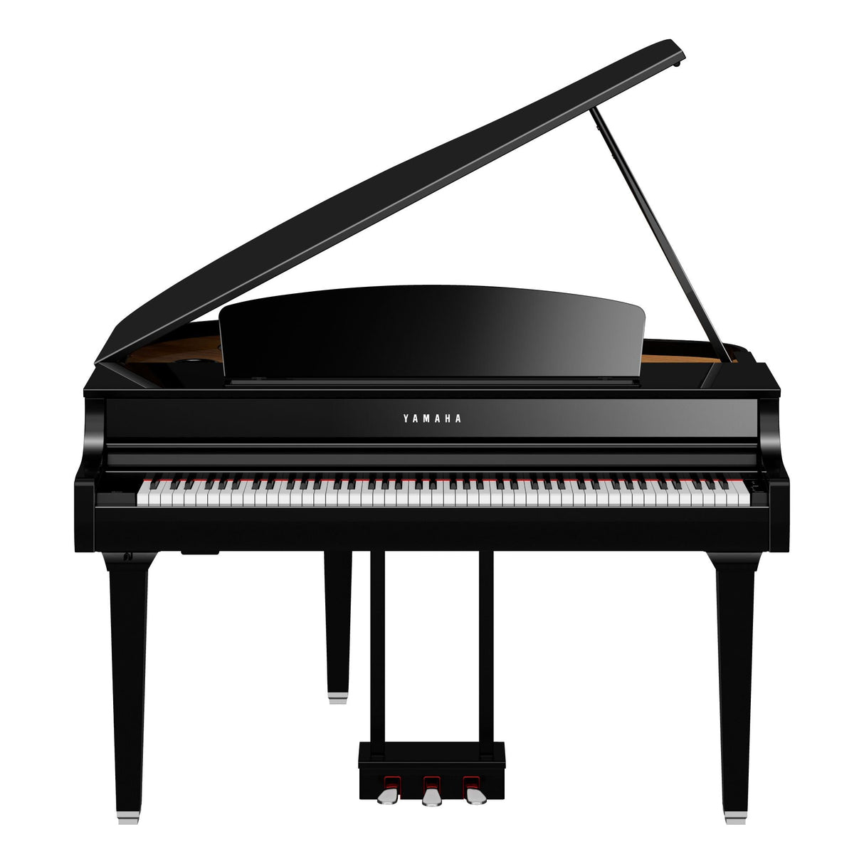 yamaha clavinova clp 795gp polished ebony front