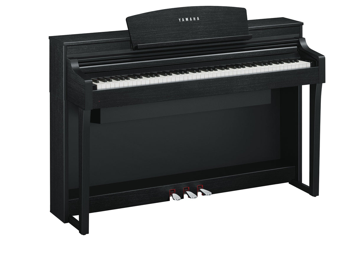 yamaha clavinova csp 170 matte black angled