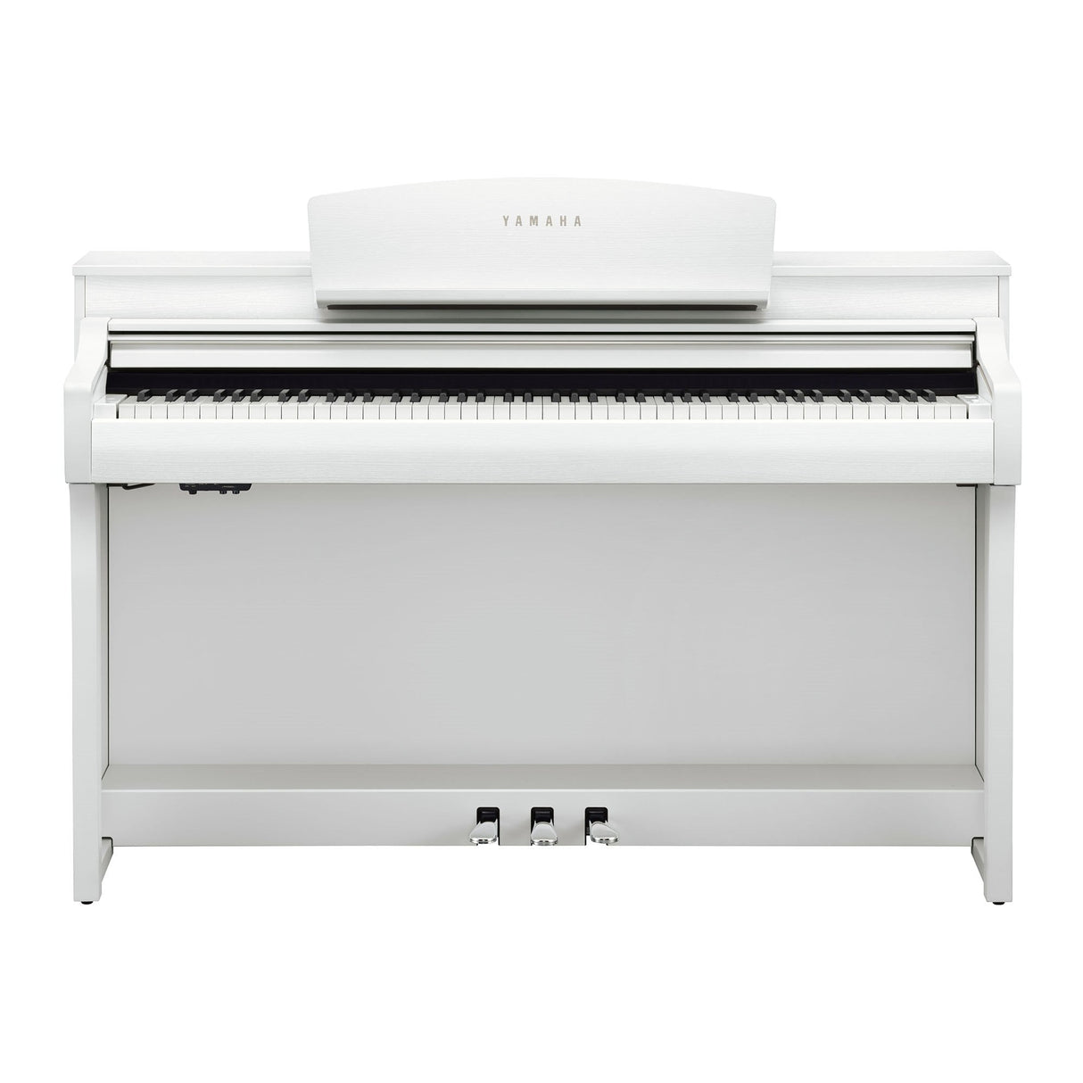 yamaha clavinova csp 255 matte white front