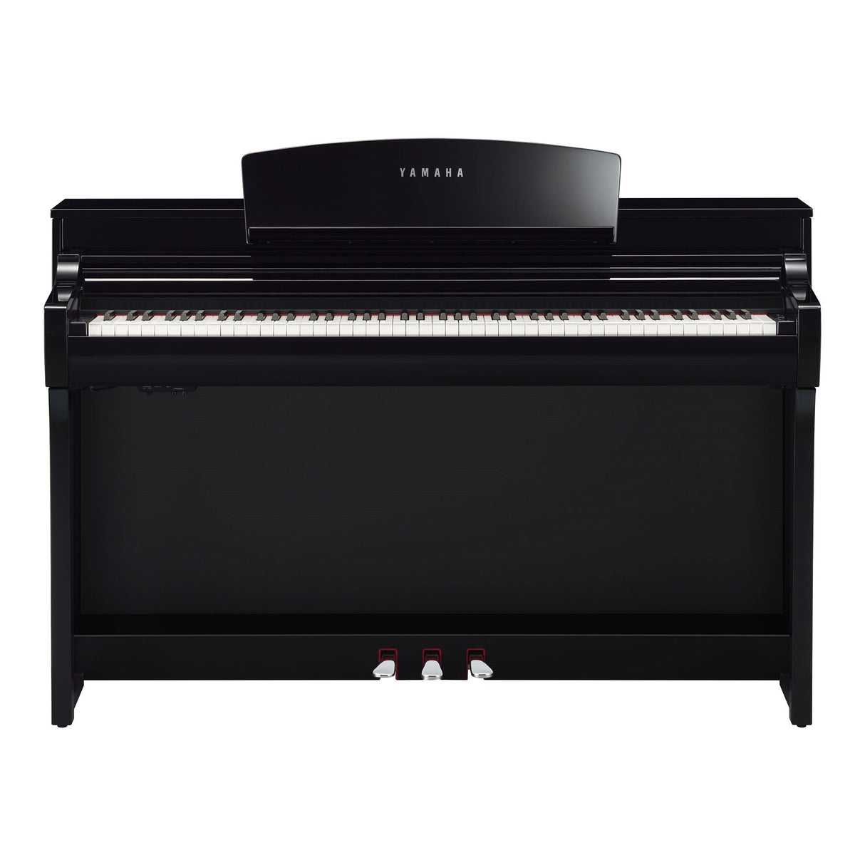 yamaha clavinova csp 255 polished ebony front