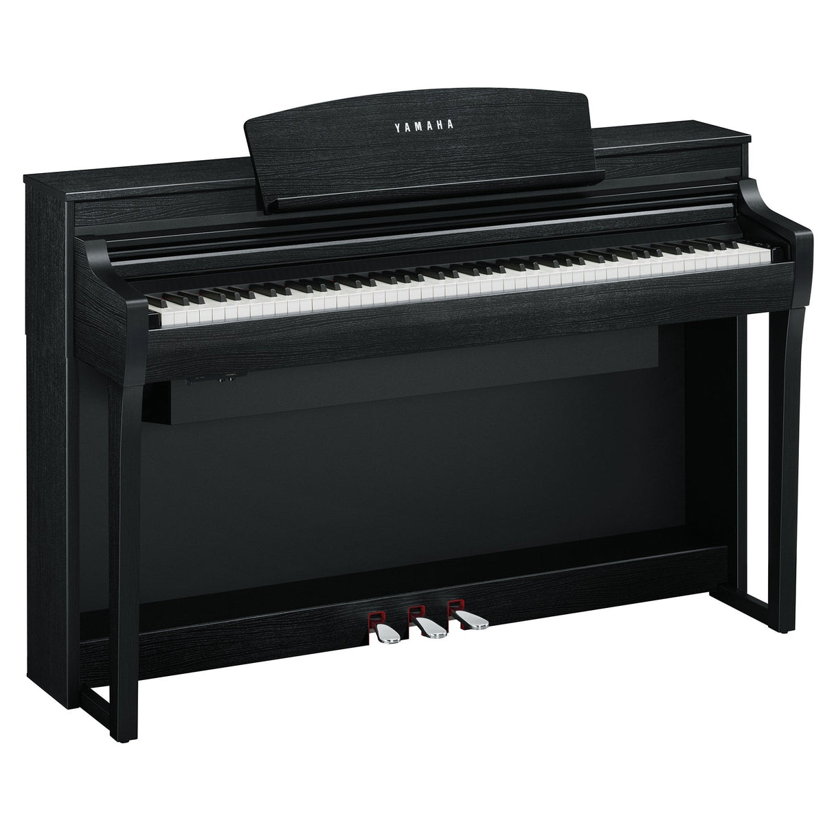 yamaha clavinova csp 275 matte black angled