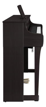 yamaha clavinova clp 835 rosewood side