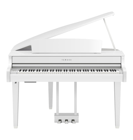 yamaha clavinova clp 865gp polished white for sale