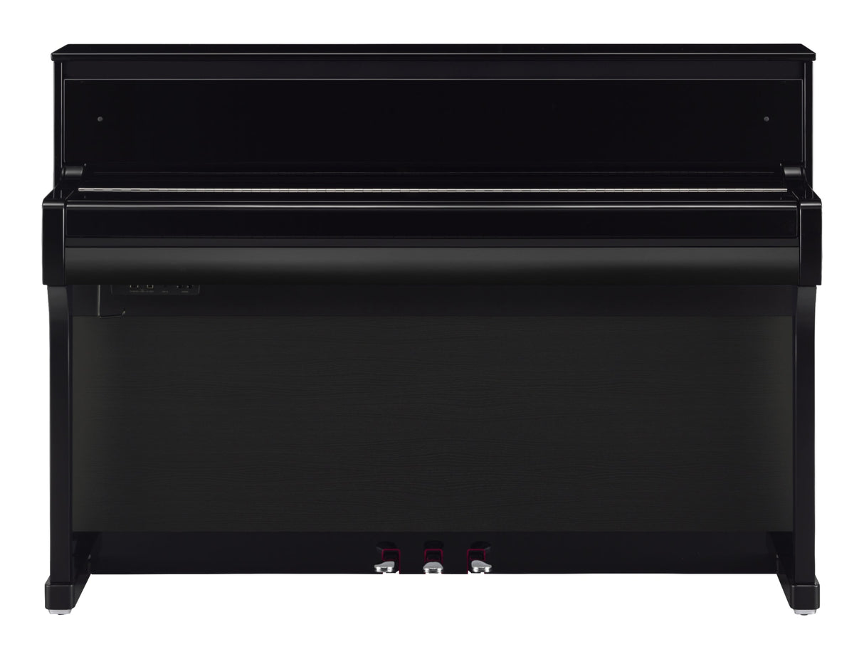 yamaha clavinova clp 885 polished ebony closed
