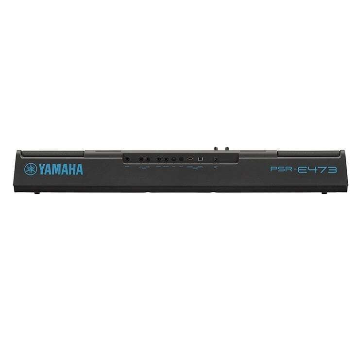 Yamaha PSR-E473 ブラック PSR-E473 61-key Portable Keyboard - Yamaha USA
