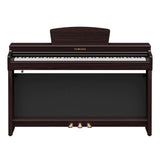 yamaha clavinova clp 725 dark rosewood front