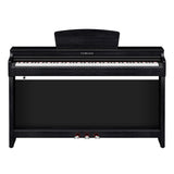 yamaha clavinova clp 725 matte black front