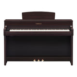 yamaha clavinova clp 745 dark rosewood front