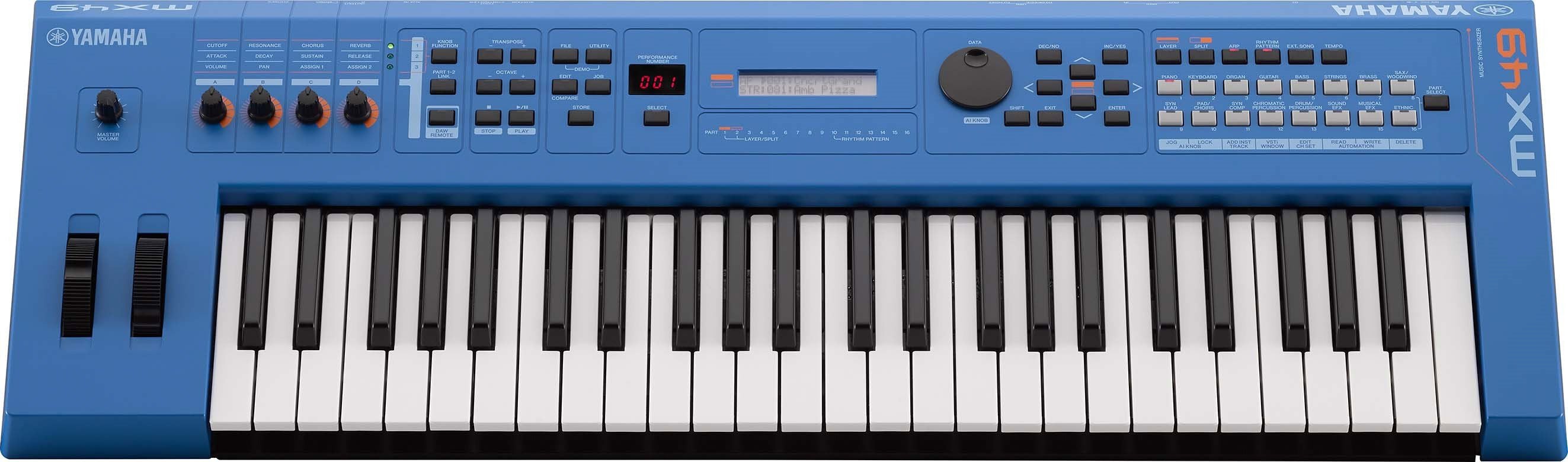 Yamaha MX61 Keyboard 61 Key Synthesizer Apex Piano Showroom