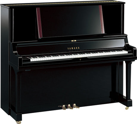yamaha yus5 upright piano polished ebony